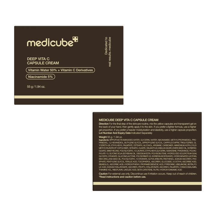 medicube Capsule Cream, Deep Vitamin C