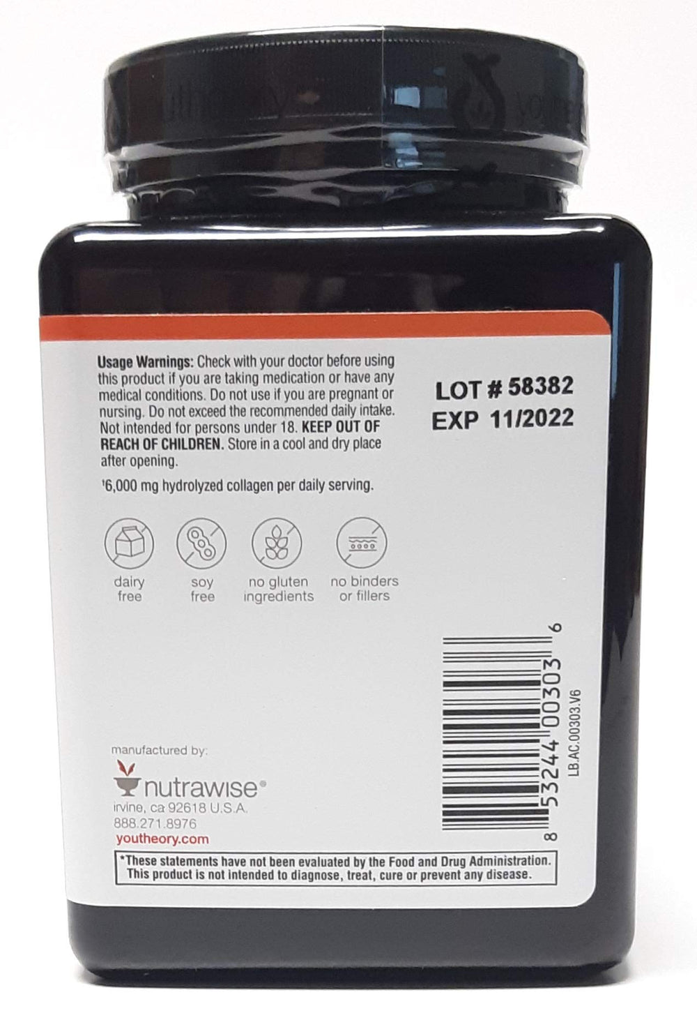 Youtheory Collagen Advanced Formula, 290 Count, Pack of 3