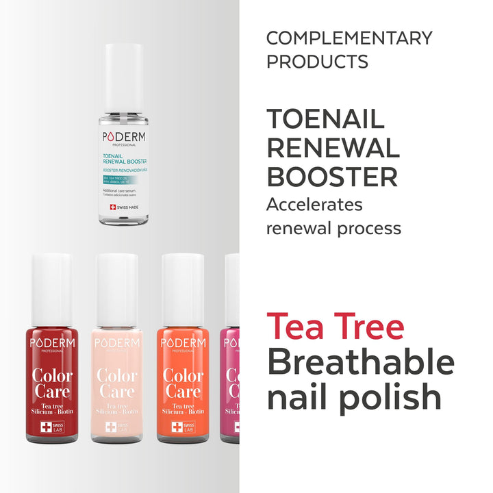 PODERM Toenail Renewal Booster, Tea Tree Oil Serum, 1 Count