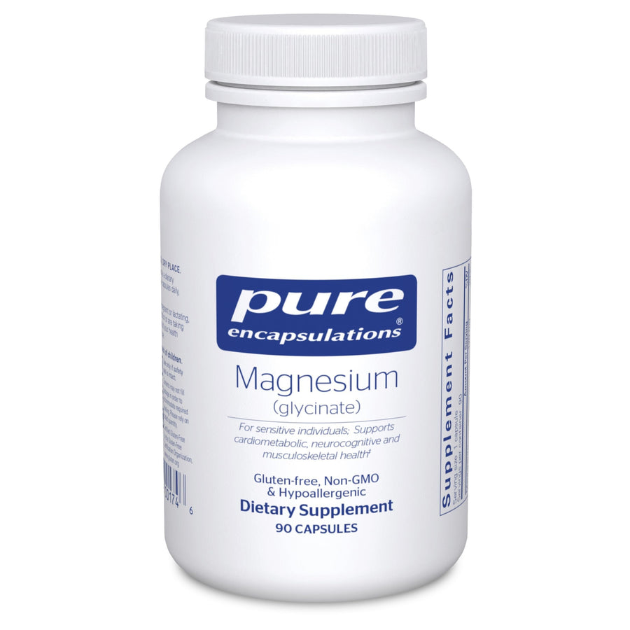 Pure Encapsulations Magnesium Glycinate, 90 Count