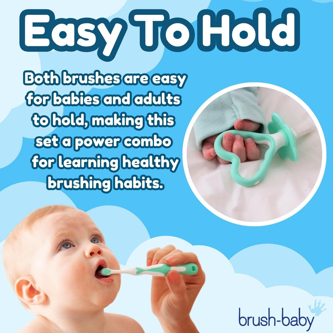 Brush Baby Firstbrush And Teether Set