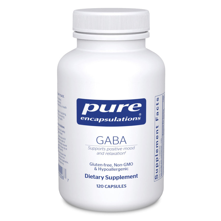 Pure Encapsulations GABA, 120 Count