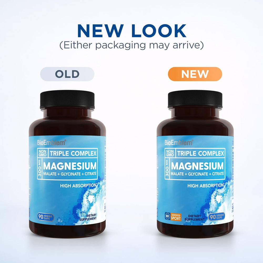 BioEmblem Triple Magnesium Complex, 300 mg, 90 Count