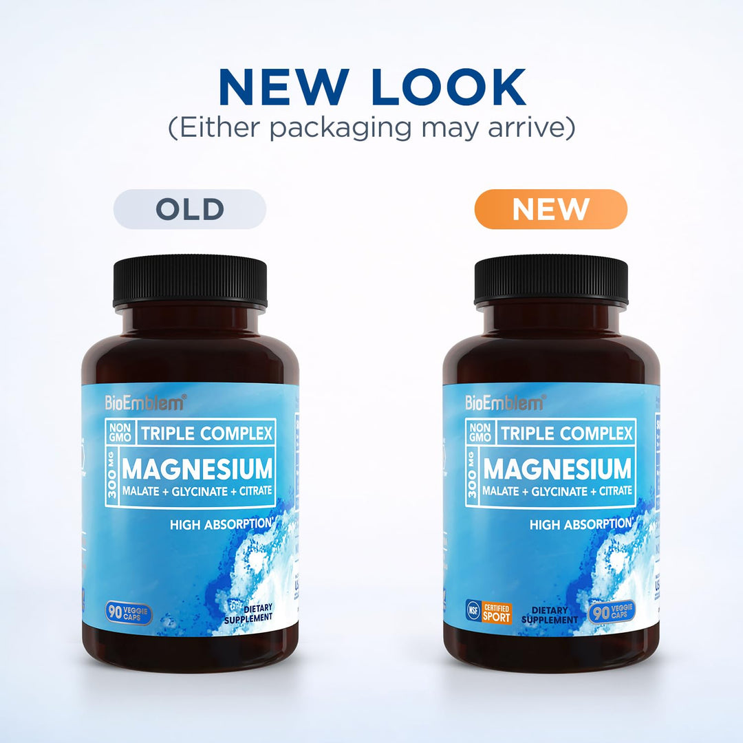 BioEmblem Triple Magnesium Complex, 300 mg, 90 Count