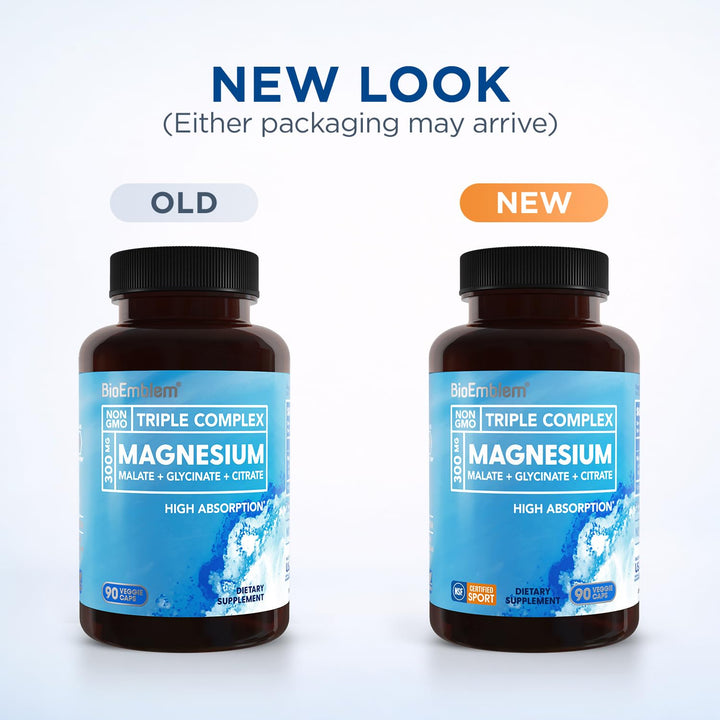 BioEmblem Triple Magnesium Complex, 300 mg, 90 Count