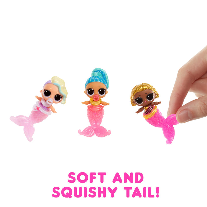 L.O.L. Surprise! Mermaids Baby Sisters Doll, Rosa