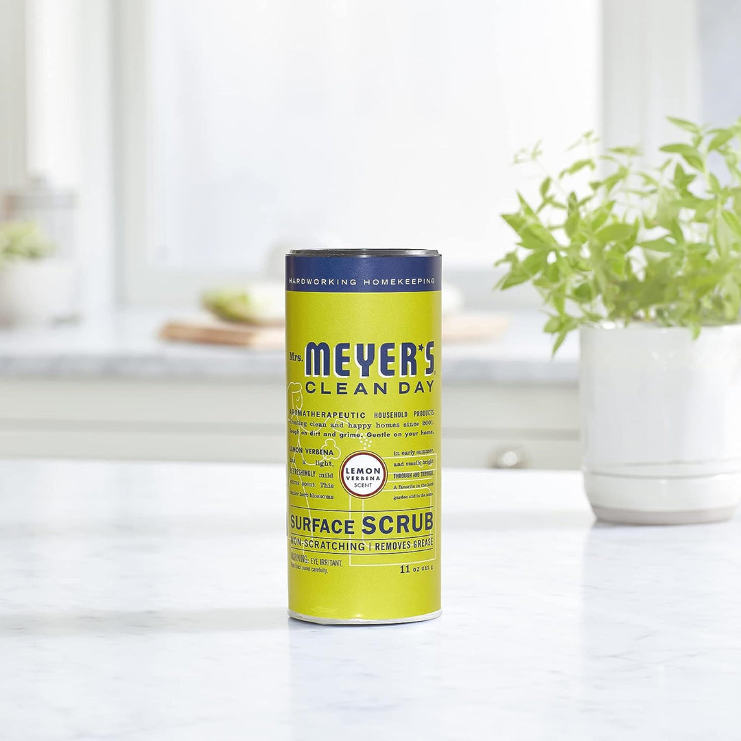 Mrs. MEYER'S Multi-Surface Scrub, Lemon Verbena, 11 oz
