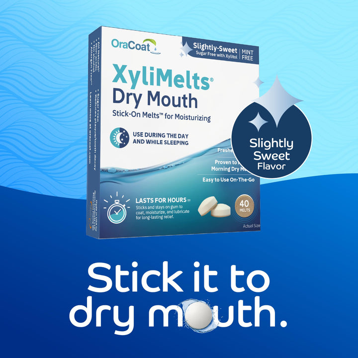 Oracoat XyliMelts, Slightly Sweet, 40 Count