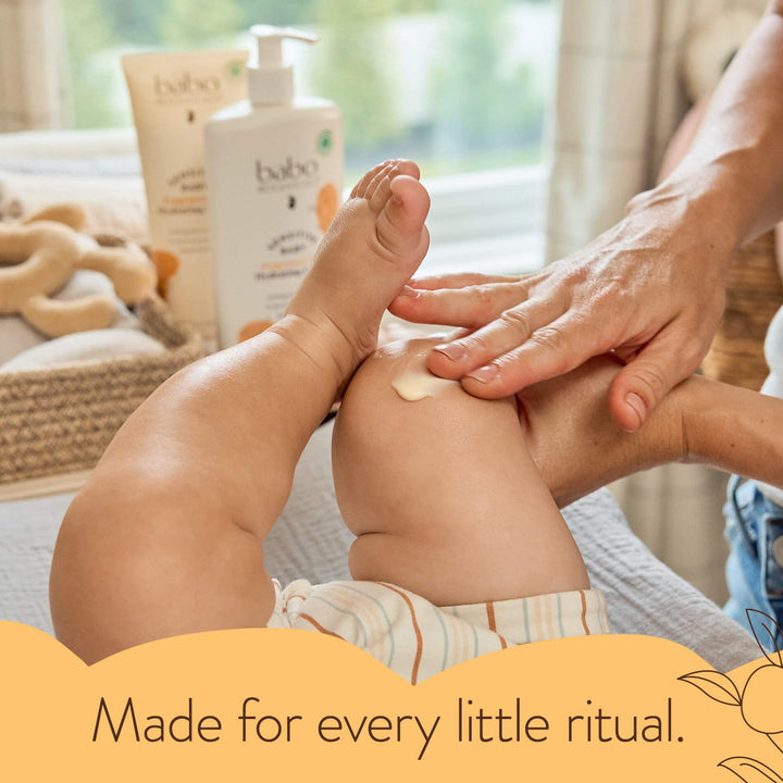 Babo Botanicals Sensitive Baby Daily Hydrating Baby Lotion, Fragrance-Free