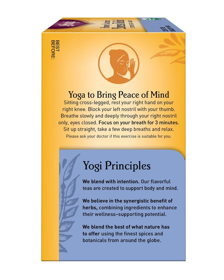 Yogi Honey Lavender Stress Relief Tea, 16 Count