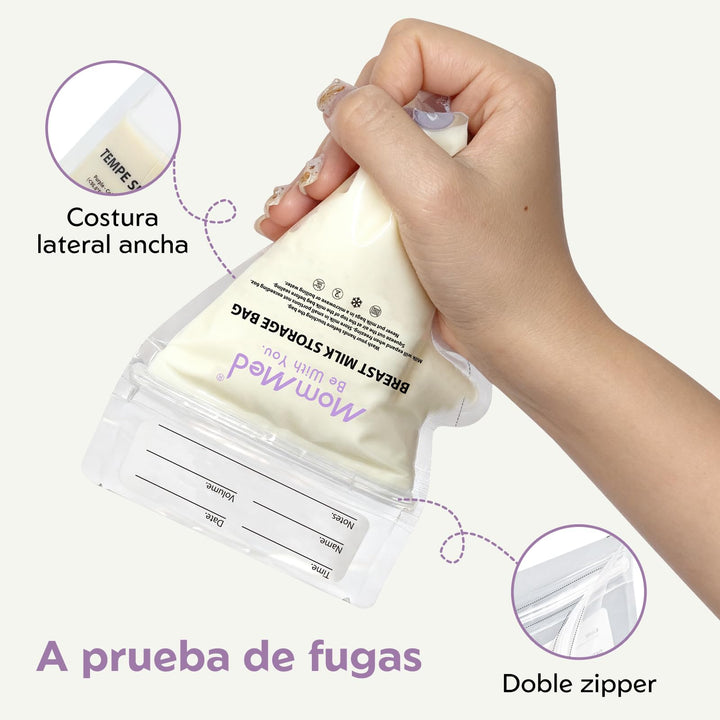 MomMed Breast Milk Storage Bags, 60 Count