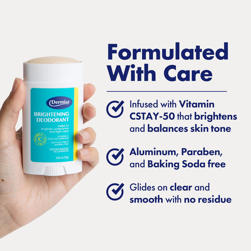 Dermisa Brightening Deodorant, 2.65 oz
