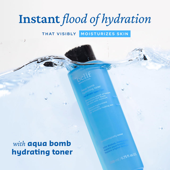 belif Aqua Bomb Niacinamide Hydrating Toner, 5.07 fl oz
