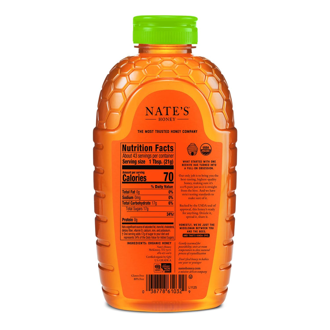 Nate's Honey, 32 oz