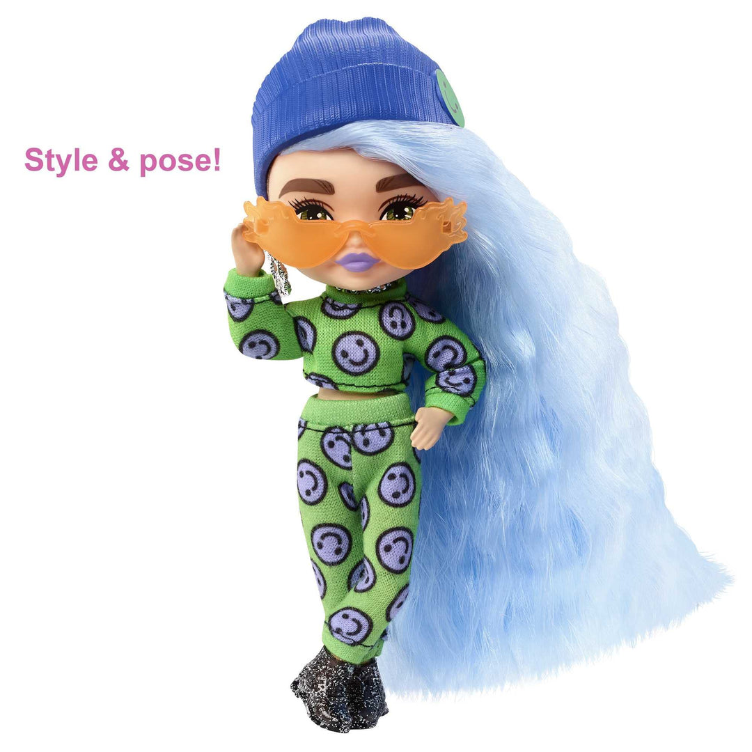 Barbie Extra Minis Doll 3, 5.5 in