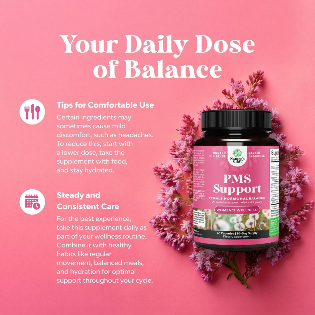 Natures Craft Herbal PMS Support Supplement