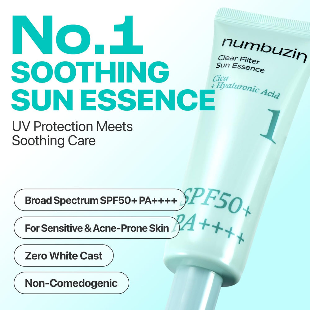 numbuzin No.1 Clear Filter Sun Essence, 50 ml