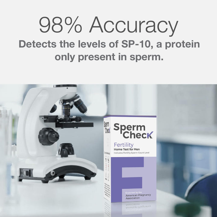 SpermCheck Fertility Sperm Count Test, 1 Count