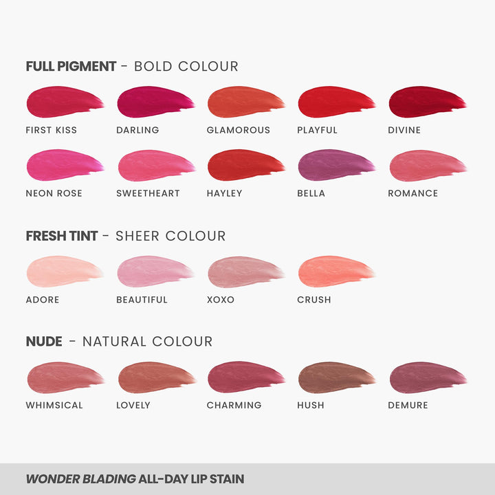 Wonderskin Wonder Blading Lip Stain Masque, Romance Masque