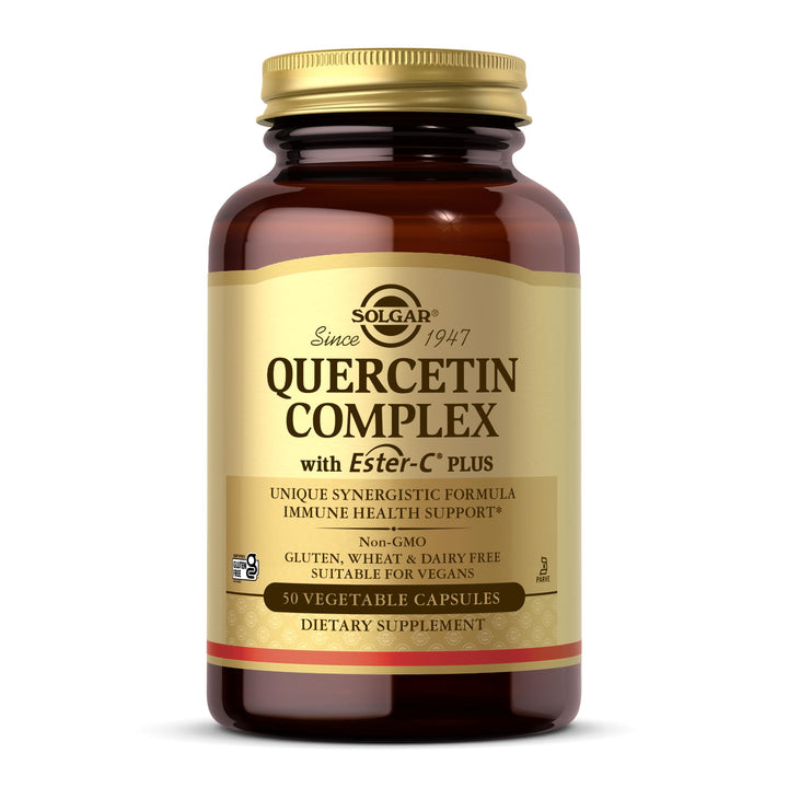Solgar Quercetin Complex with Ester-C Plus, 50 Count