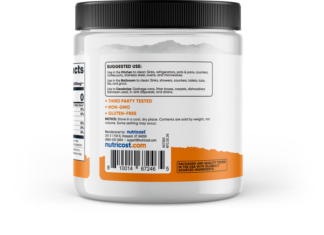 Nutricost Pantry Baking Soda, 1 lb