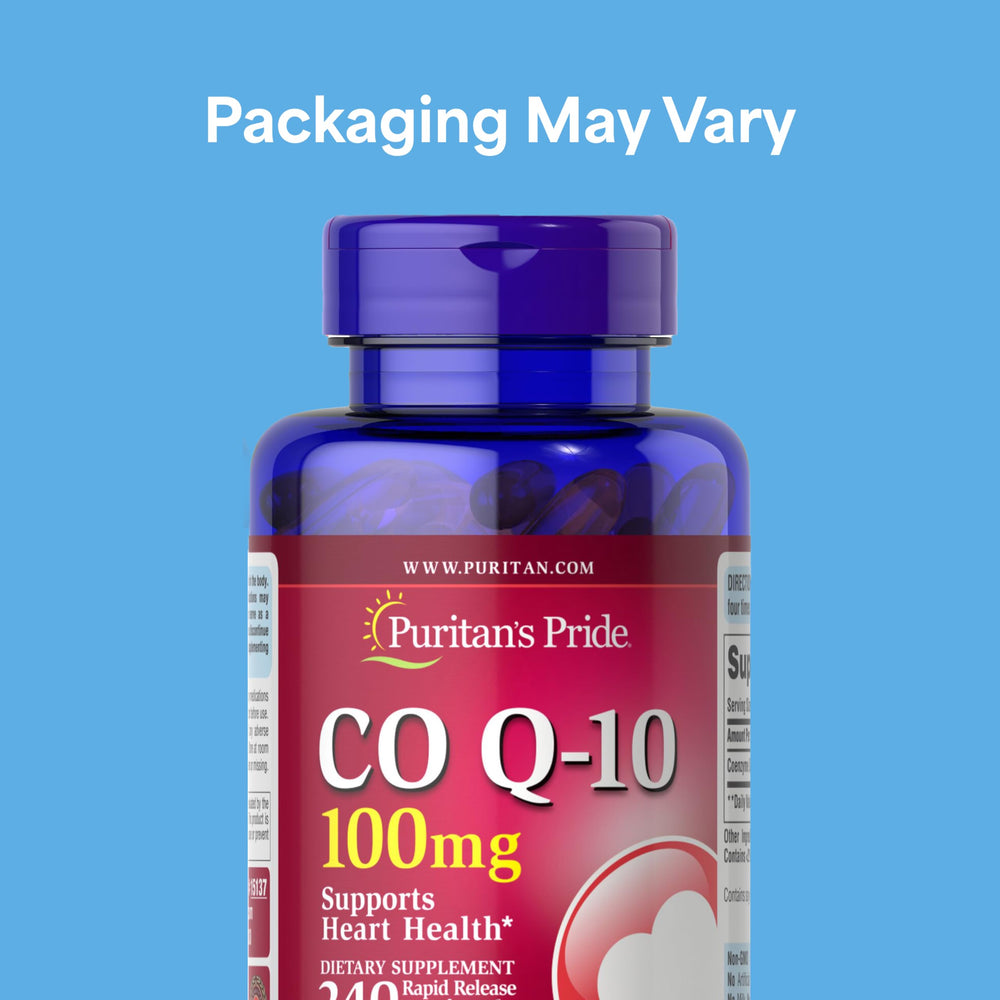 Puritan's Pride CoQ10, 100 mg, 240 Count