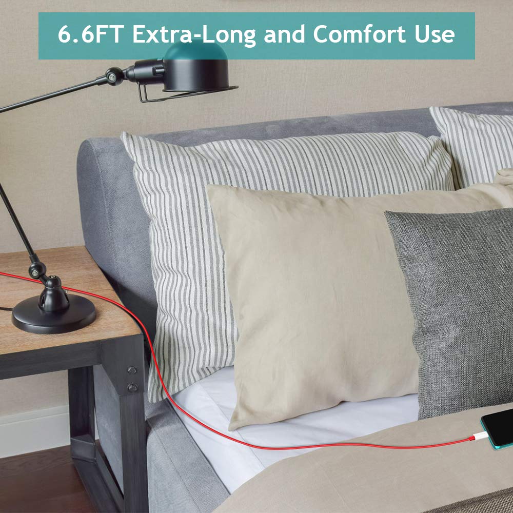 COOYA USB-C to USB-C Cable, 6.6 ft