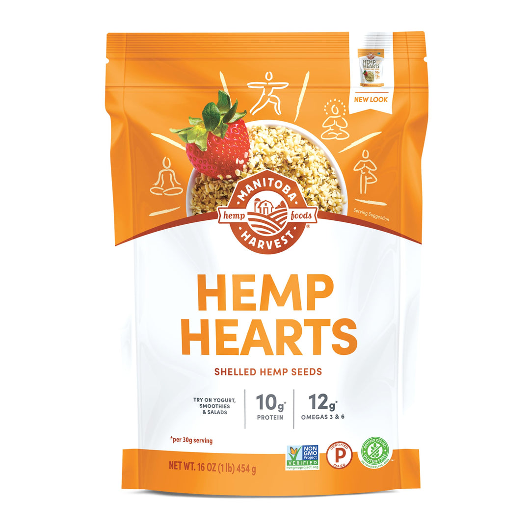 Manitoba Harvest Hemp Hearts Raw Shelled Seeds