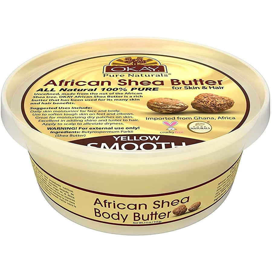 Okay Unrefined Shea Butter, 8 oz