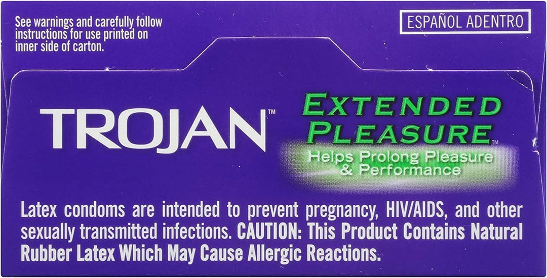TROJAN Pleasures Extended, 12 Count