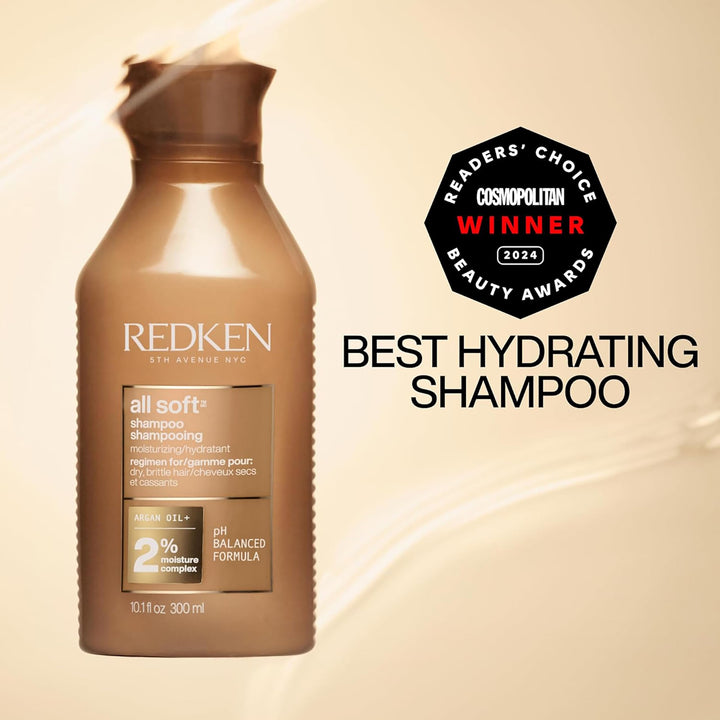 Redken All Soft Shampoo, 500 ml