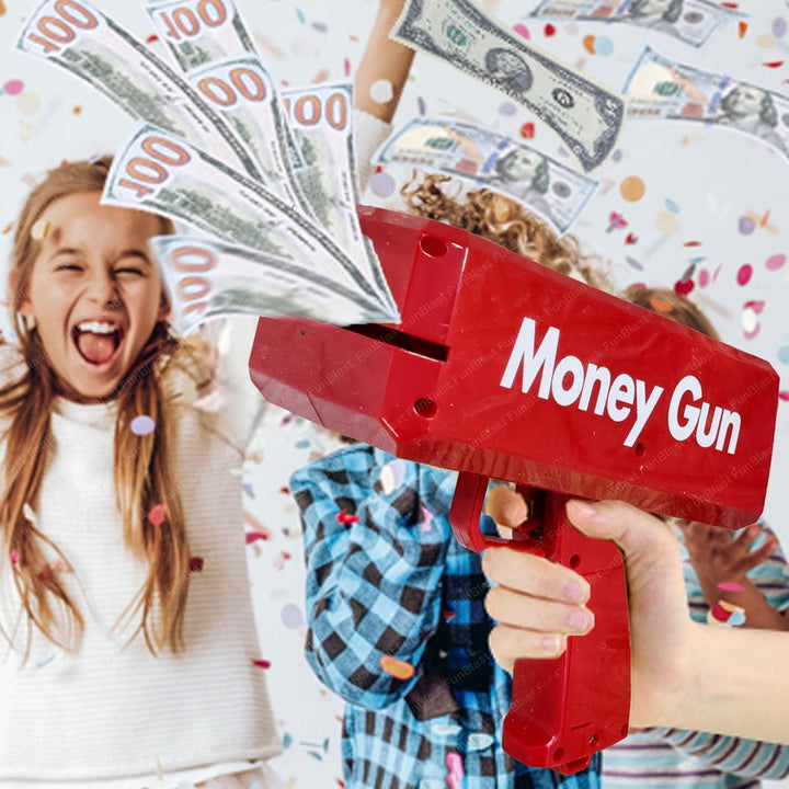 SF-SCODE Money Gun Cash Toy, Cash Cannon