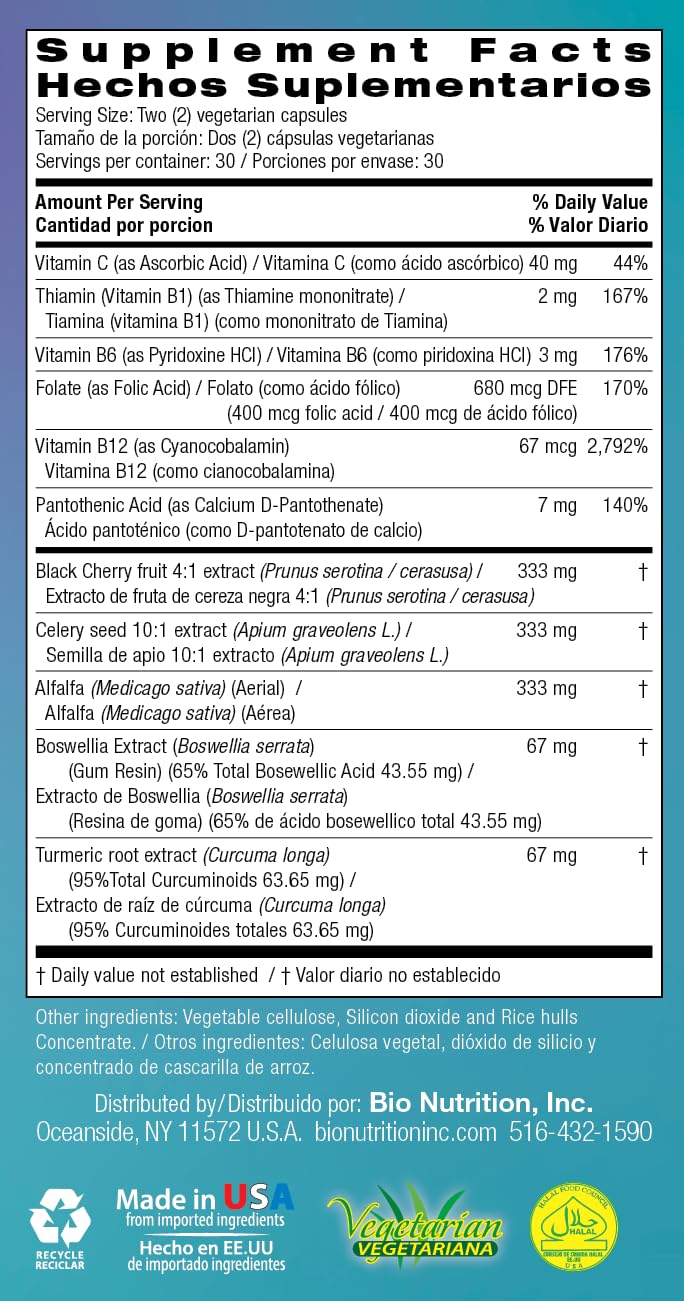 Bio Nutrition Urilow, 60 Count
