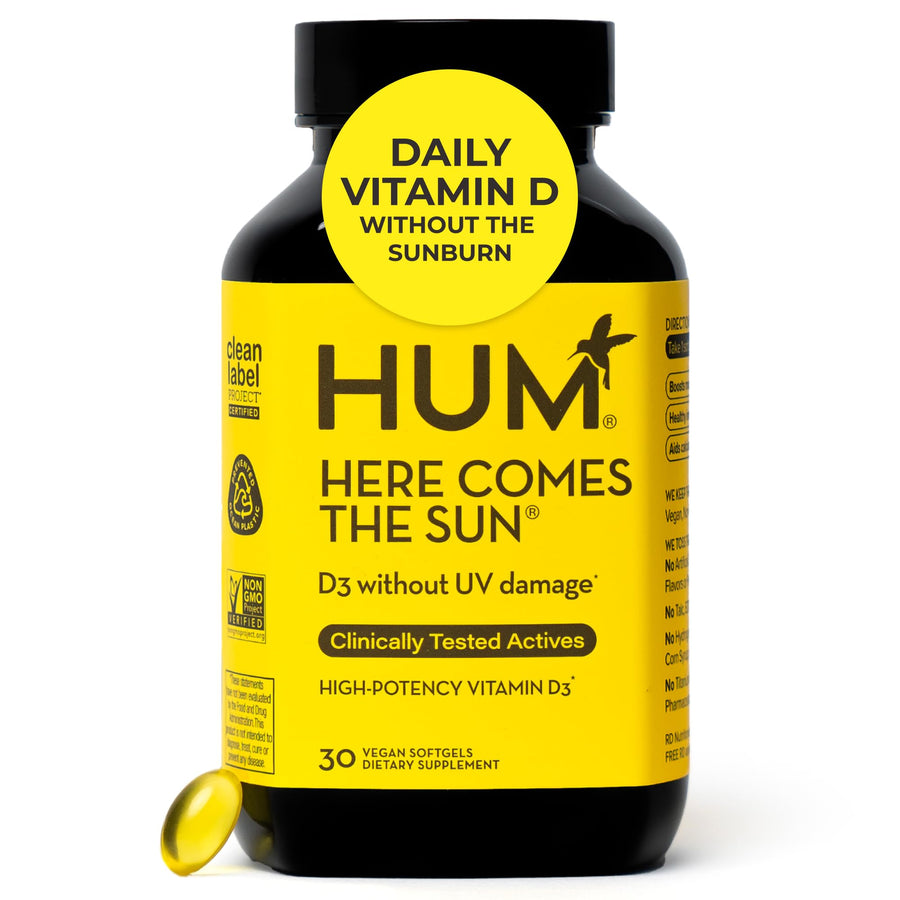HUM Here Comes The Sun Immune Support Supplement, 30 Count