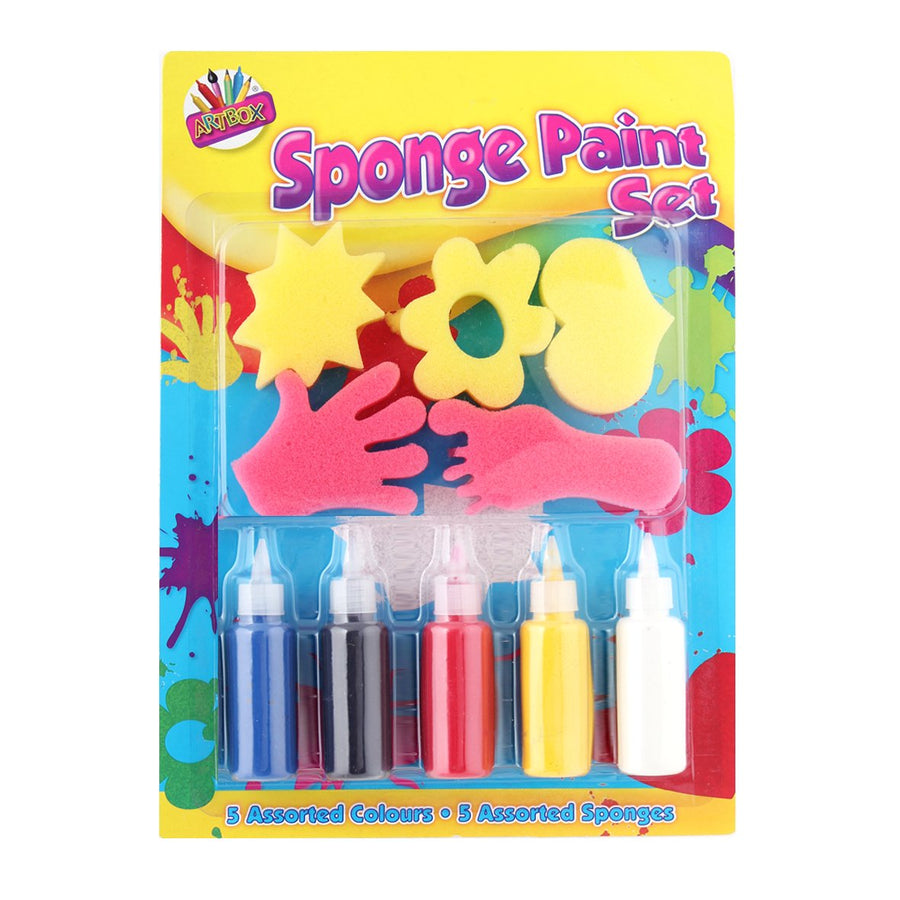Artbox Sponge Painting Set, 9 Count