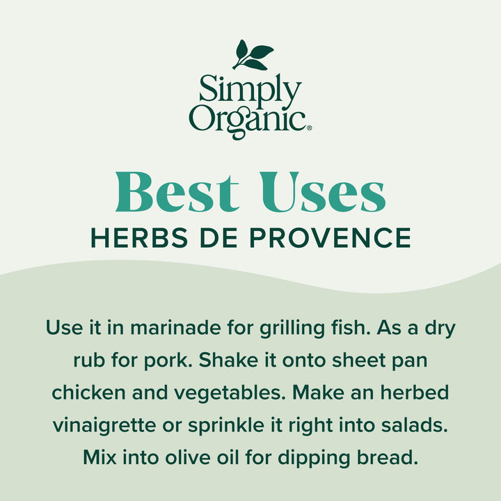 Simply Organic Herbes De Provence, 1 oz