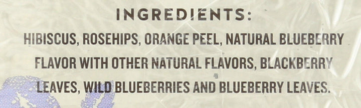 Celestial Seasonings True Blueberry Herbal Tea, 20 Count, 1.6 oz