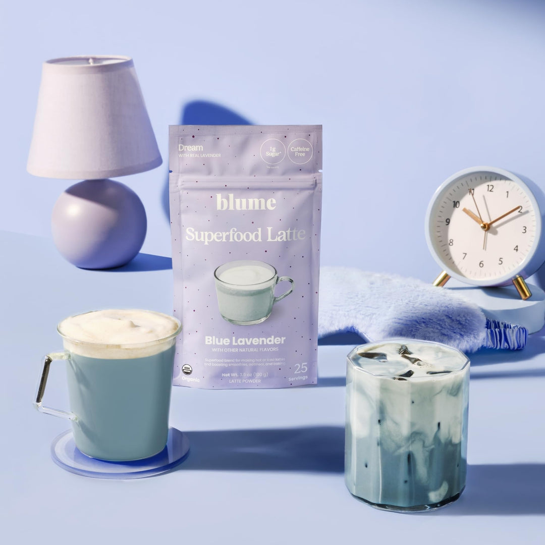 Blume Blue Lavender Superfood Latte, 25 Servings