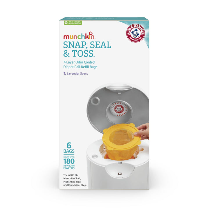 Munchkin Arm & Hammer Diaper Pail, Pack of 1