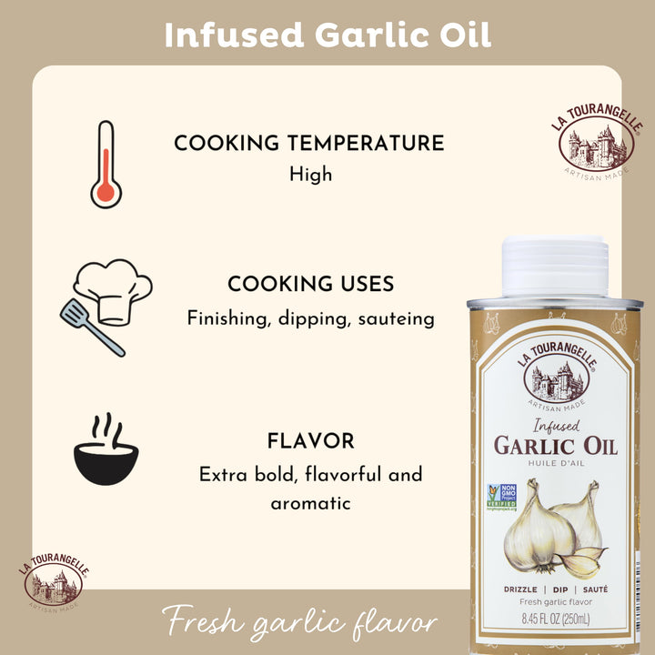 La Tourangelle Garlic Oil, 8.45 fl oz