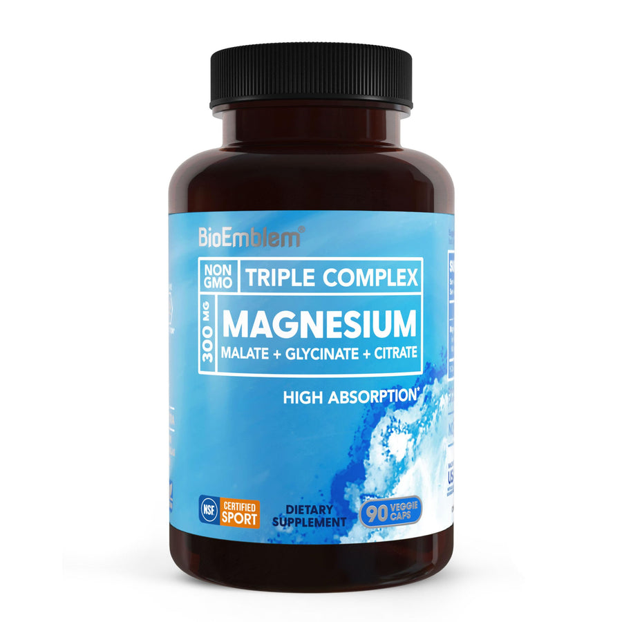 BioEmblem Triple Magnesium Complex, 300 mg, 90 Count