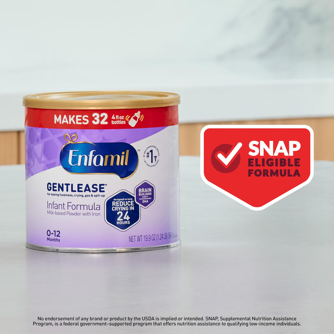 Enfamil Gentlease Baby Formula, Powder, 19.9 oz