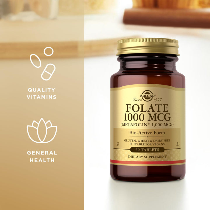 Solgar Folate As Metafolin 1000 mg