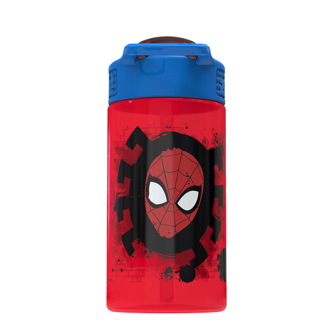 Zak Designs Marvel Spider-Man Water Bottle, 16 oz