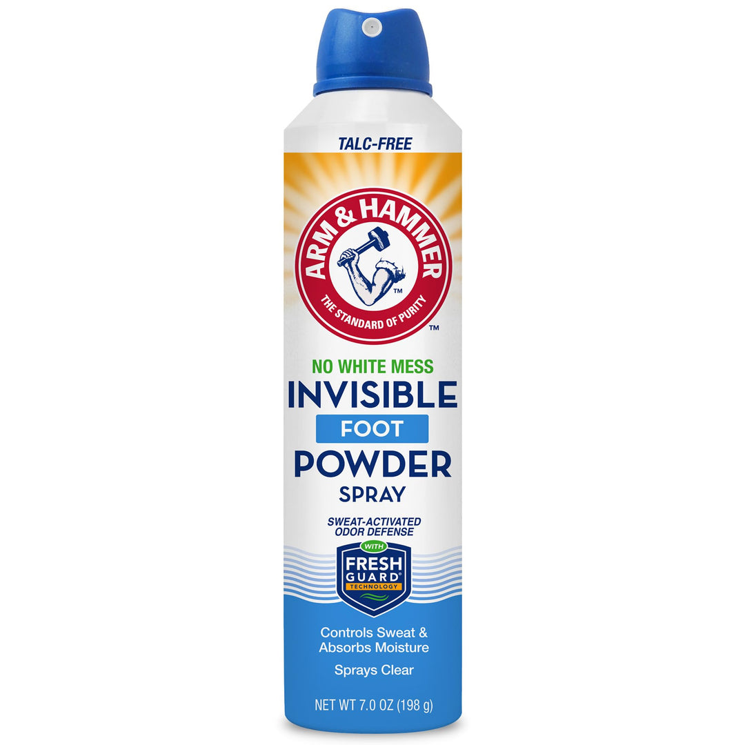 ARM & HAMMER Invisible Foot Powder Spray, 7 oz