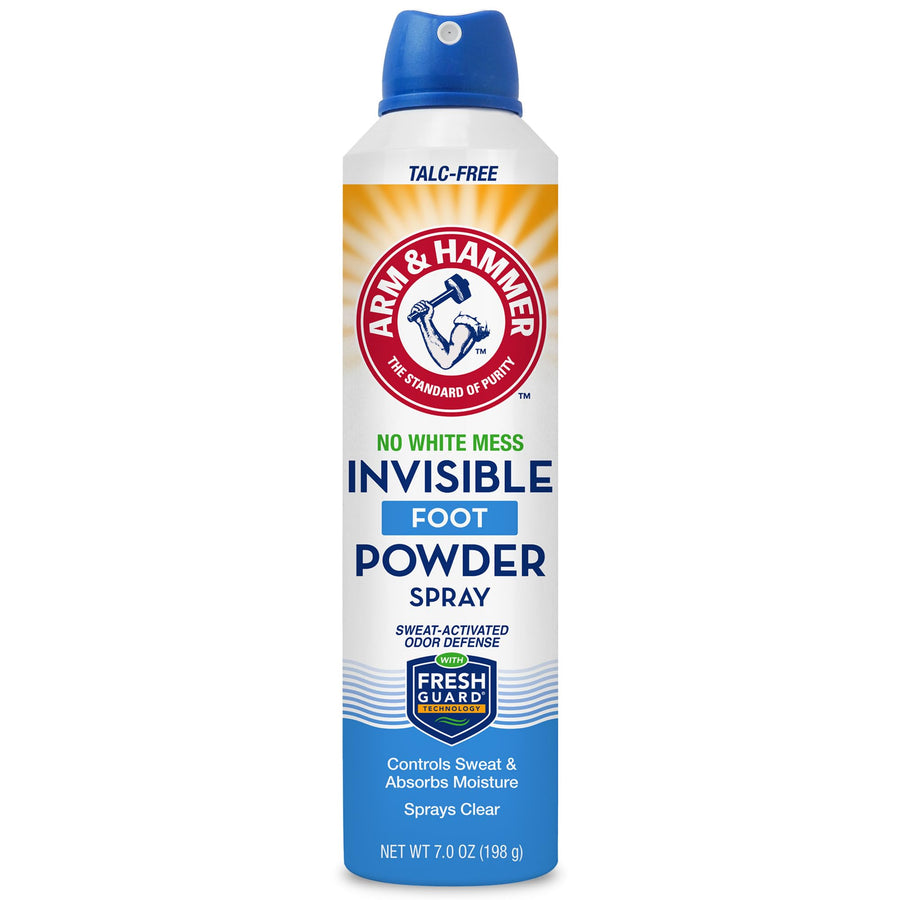 ARM & HAMMER Invisible Foot Powder Spray, 7 oz