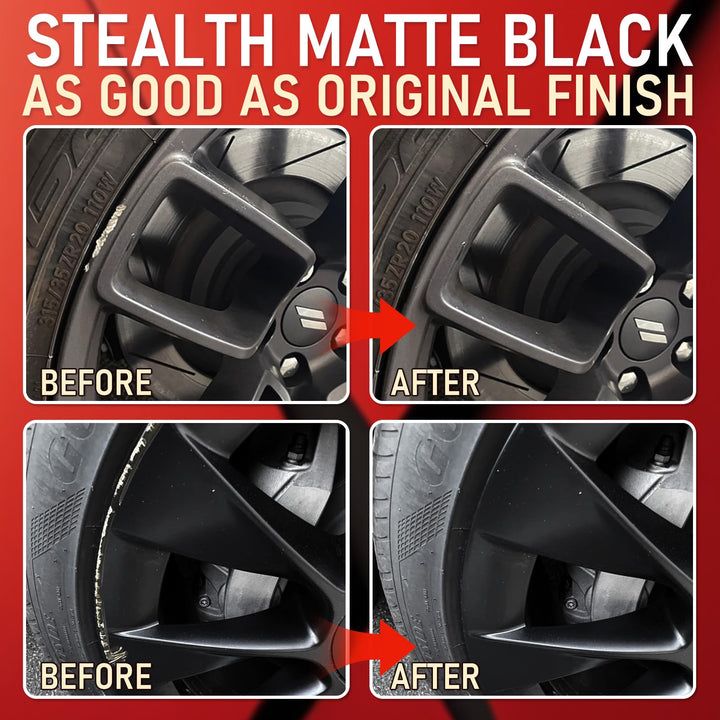Smaphy Wheel Repair Kit, Matte Black