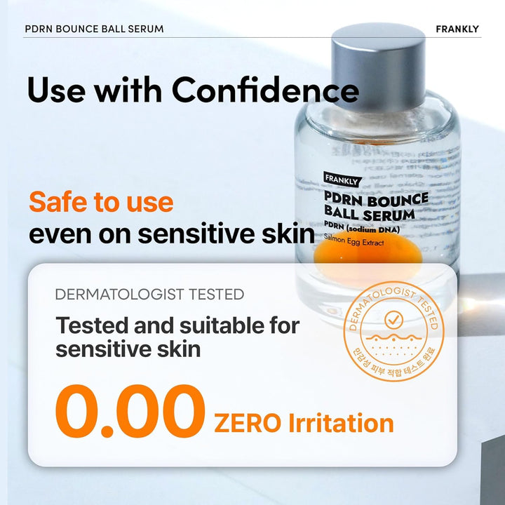 FRANKLY Salmon PDRN Bounce Ball Serum, 1.01 fl oz