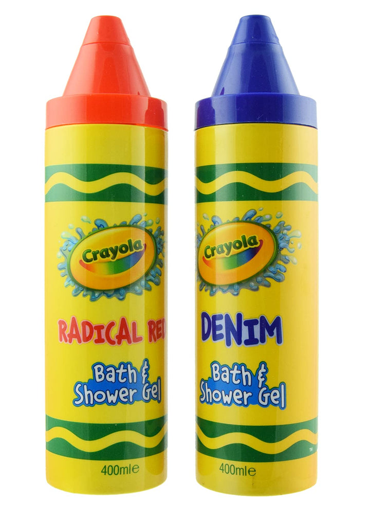Crayola Bath And Shower Gel, Cherry Red, 400 ml