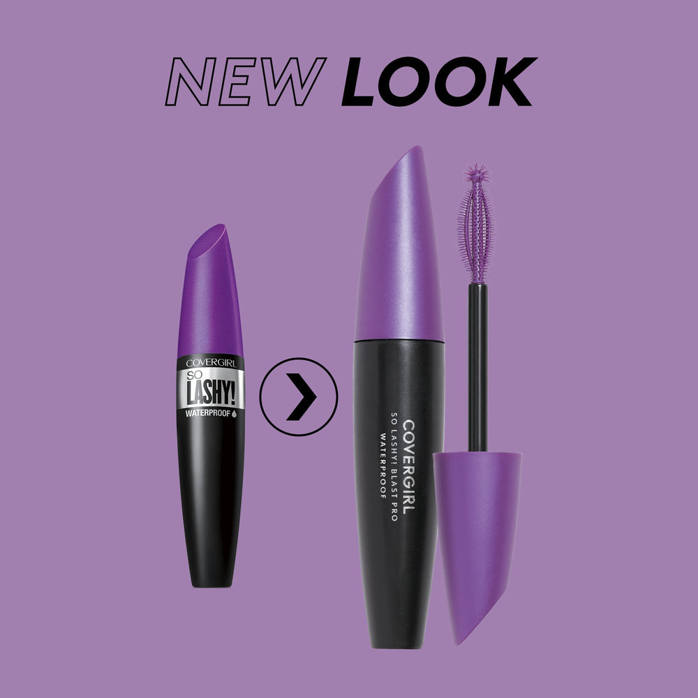 CoverGirl So Lashy Blast Pro Waterproof Mascara, Extreme Black, 0.44 oz